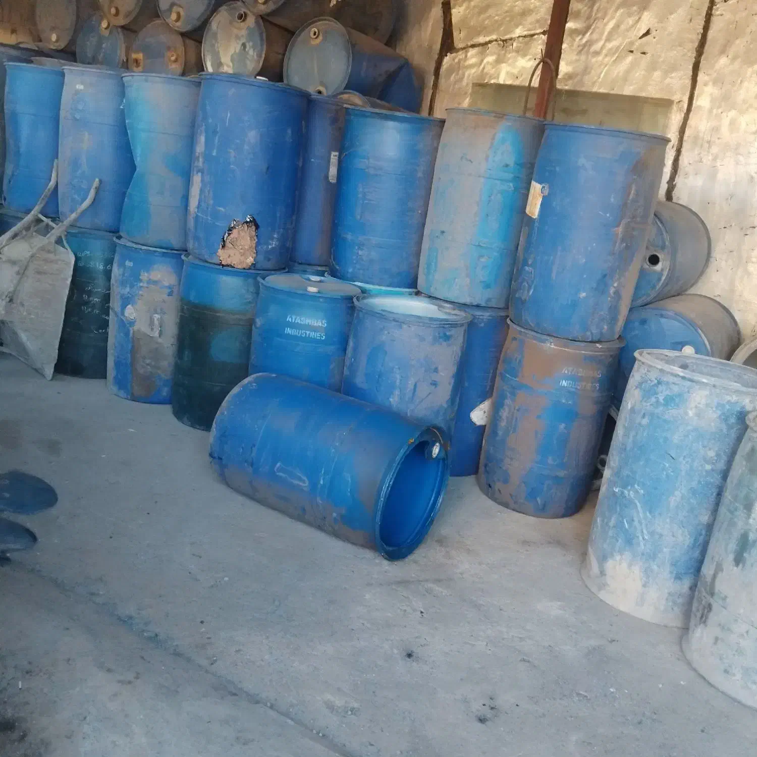 بشکه|ظروف نگهدارنده، پلاستیکی، یکبارمصرف|ایذه, |دیوار