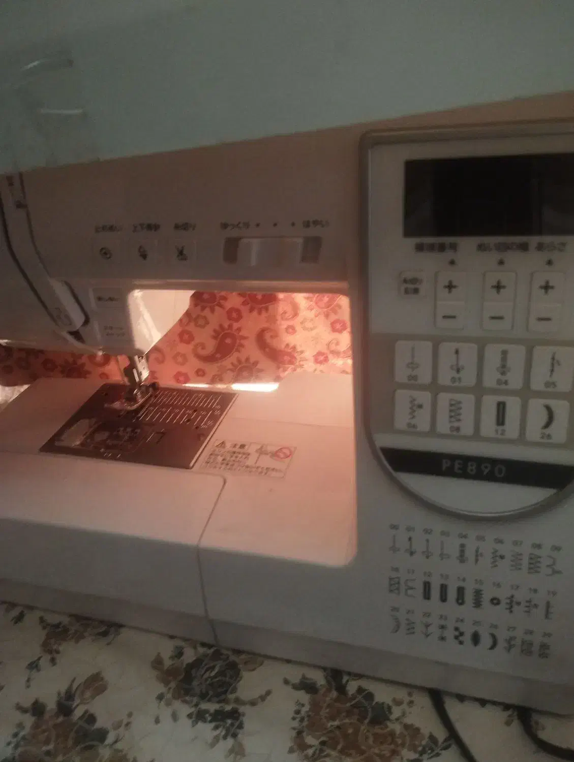 چرخ خیاطی کامپیوتری۲۹نوع دوخت|چرخ خیاطی و ریسندگی|کهنوج, |دیوار