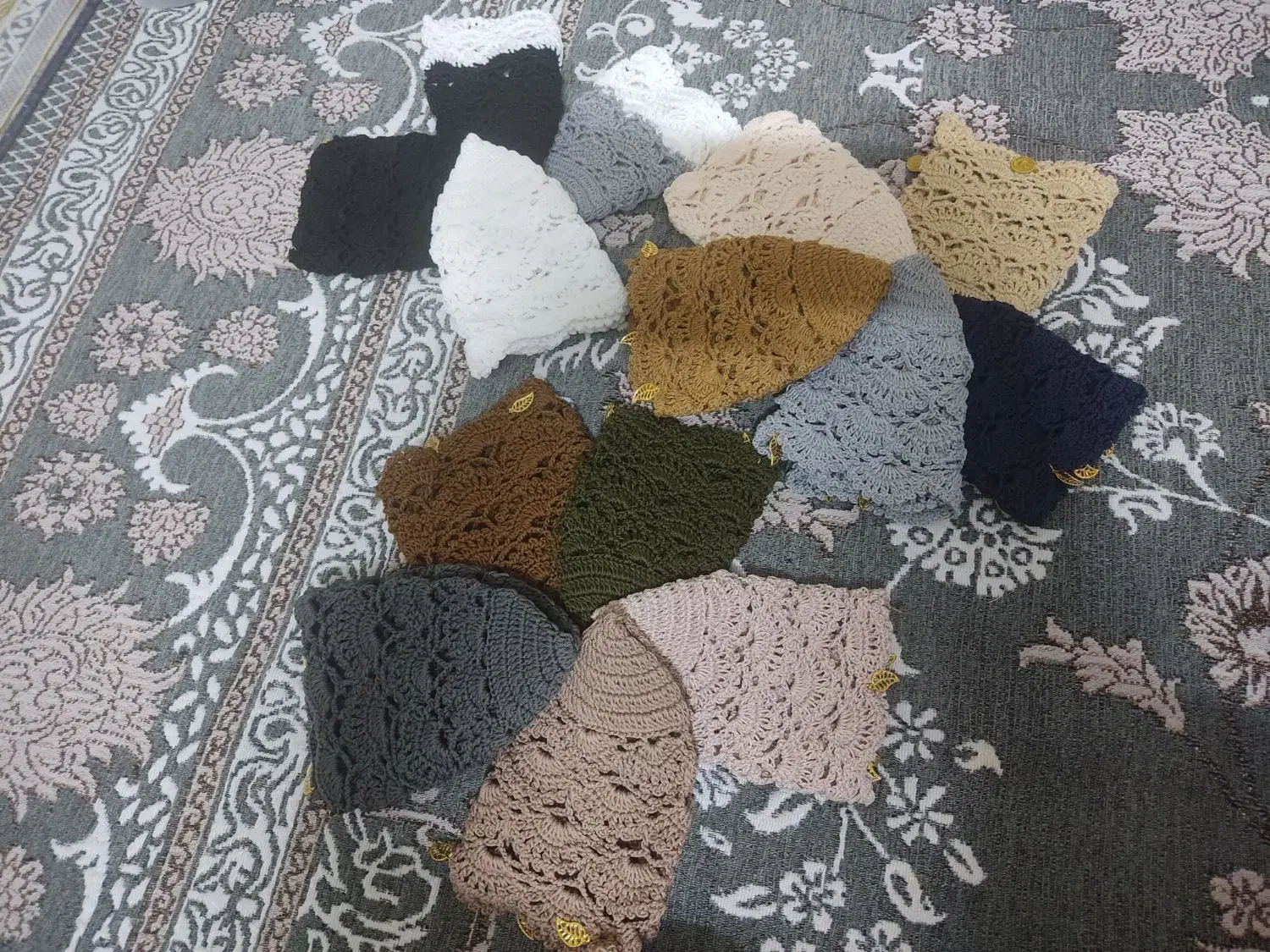 کلاه دست بافت زنانه و دخترانه|لباس|تهران, هفت حوض|دیوار