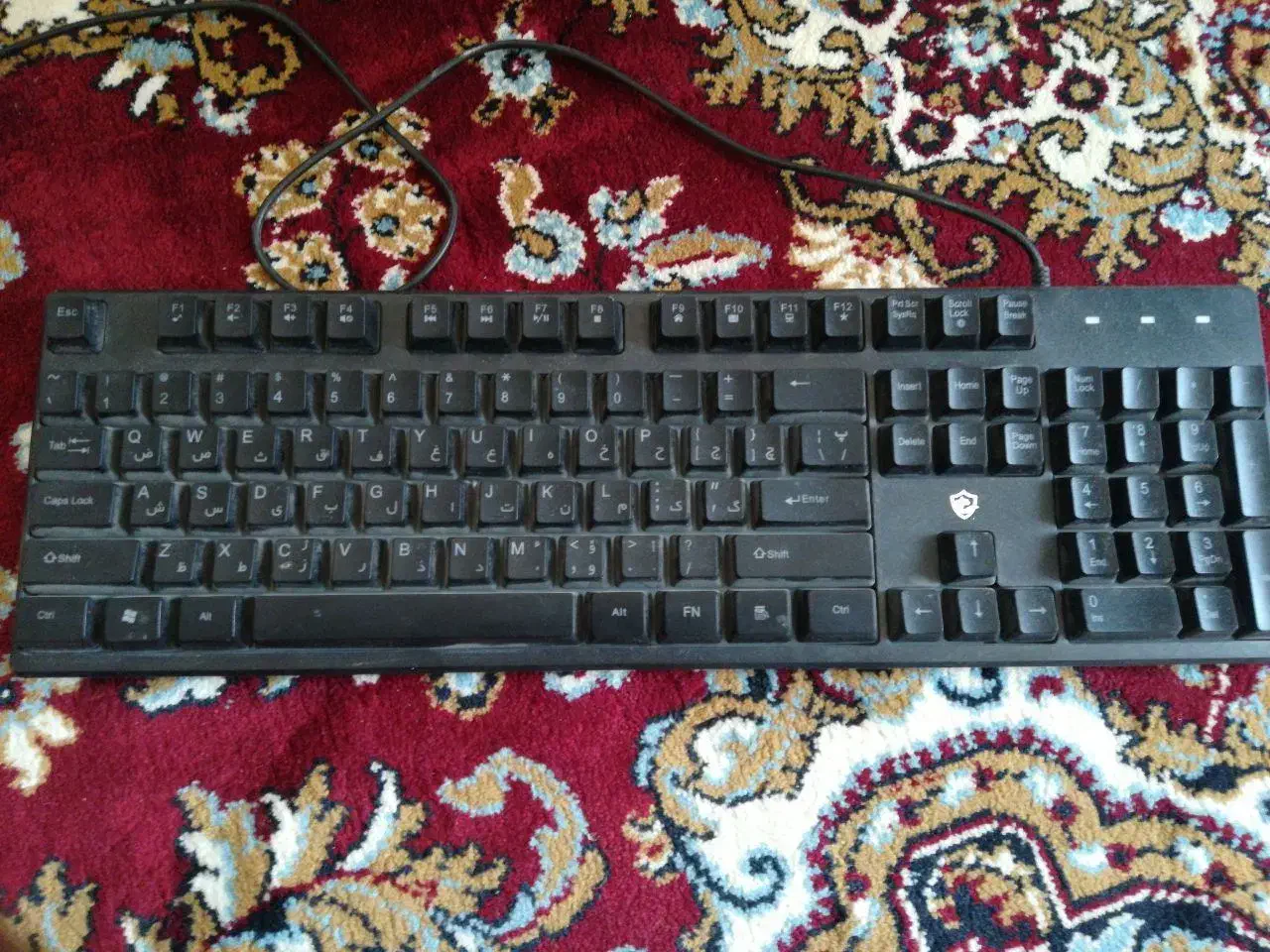 کیبورد rgb گیمینگ bgk2200|قطعات و لوازم جانبی رایانه|مرودشت, ژیان|دیوار