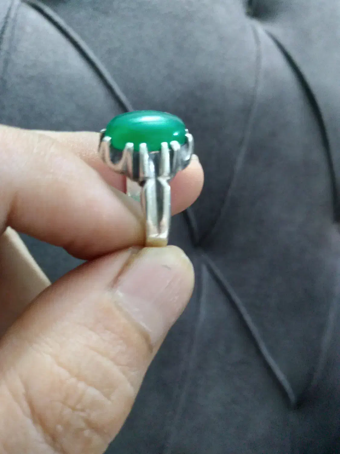 انگشتر نقره|بدلیجات|اصفهان, امامزاده اسماعیل|دیوار