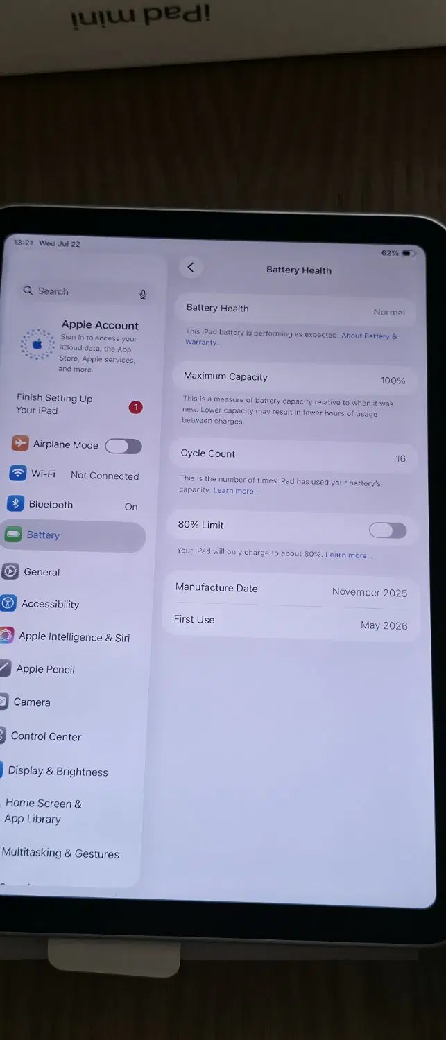 ipad mini 7 256 GB|تبلت|تهران, وحیدیه|دیوار