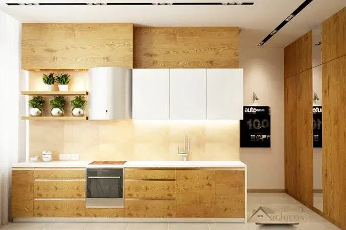 کابینت طرح چوب طبیعی کد 96523|مصالح و تجهیزات ساختمان|شیراز, محراب|دیوار