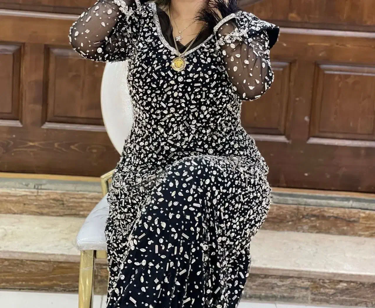 لباس مجلسی فول سنگ|لباس|کرج, خرمدشت|دیوار