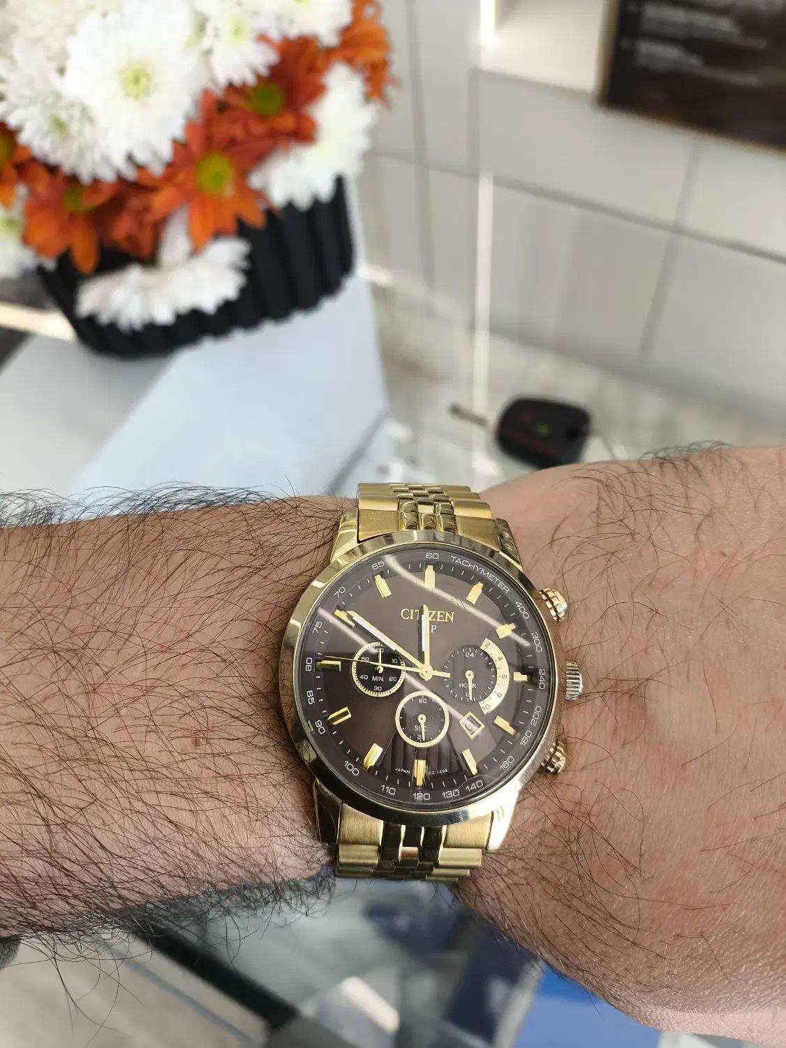 ساعت مچی سیتیزن موتور اصل ژاپن وی آی پی|ساعت|چالوس, |دیوار