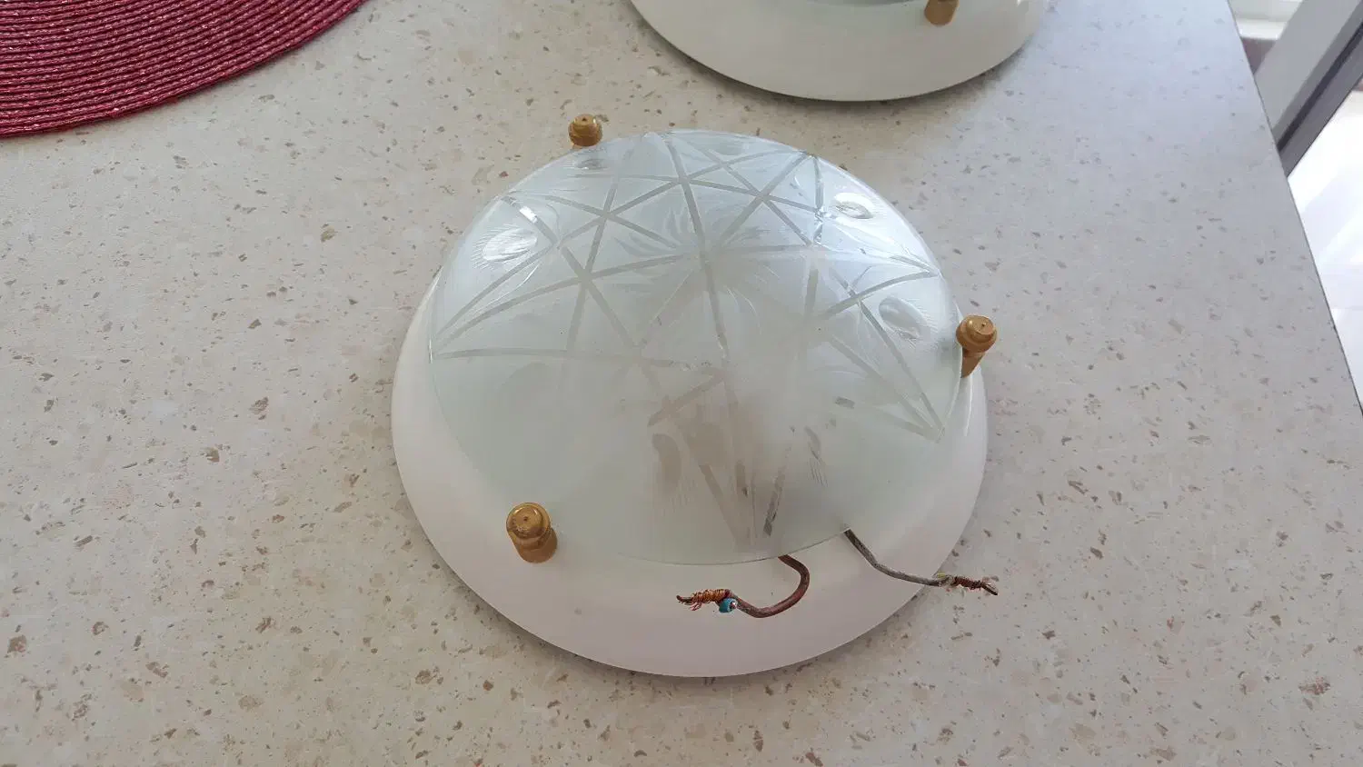 دو عدد چراغ سقفی|لامپ و چراغ|تهران, نظامآباد|دیوار