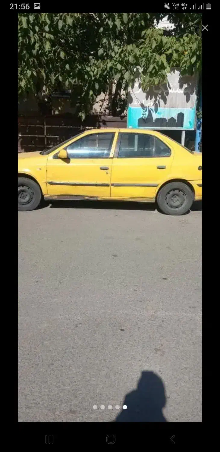 سمند تاکسی عمومی (گردشی) مدل ۸۵|خودرو سواری و وانت|شمشک, |دیوار