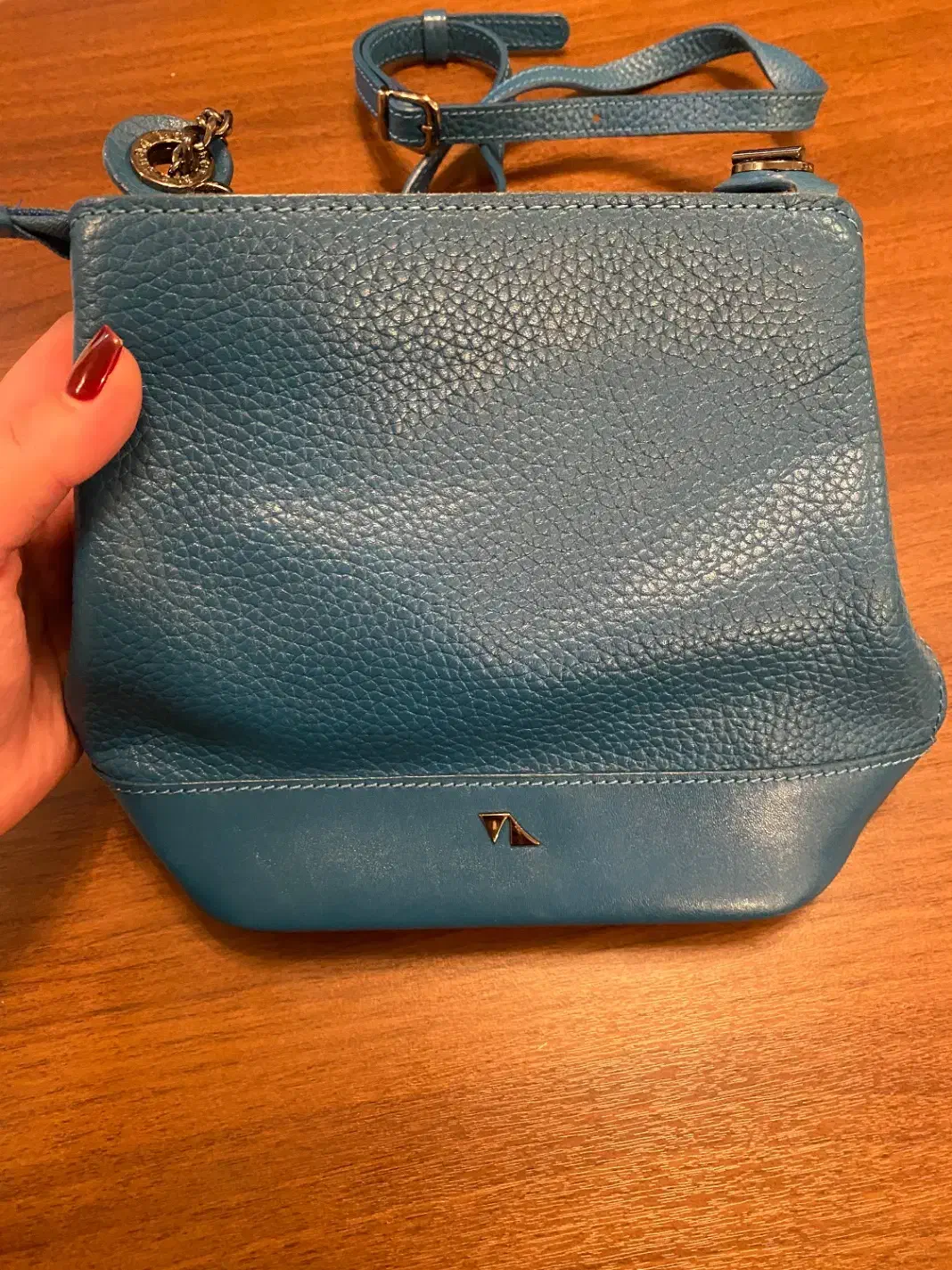 کیف چرم آبی|کیف، کفش، کمربند|مراغه, |دیوار