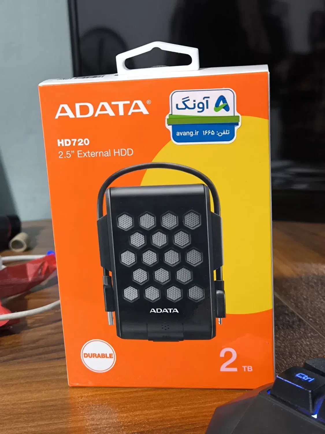 هارد adata HD 720 2t پلمپ نو|قطعات و لوازم جانبی رایانه|شیراز, سجادیه|دیوار