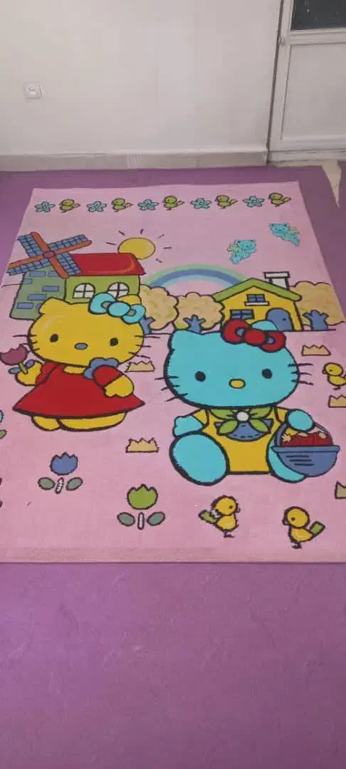 گلیم فرش اتاق کودک|فرش|کرج, دهقان ویلا|دیوار
