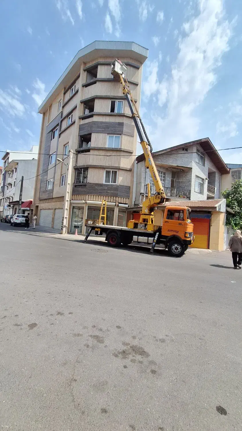 اجاره بالابر خاور ۱۸متری|خدمات حمل و نقل|رشت, اسماعیل آباد|دیوار