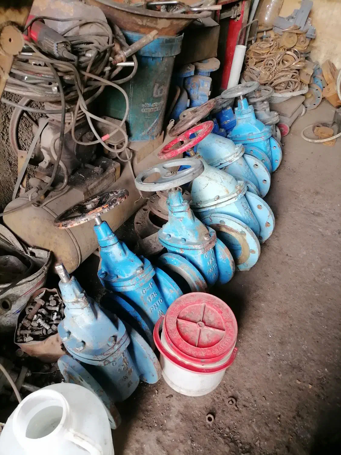 شیرفلکه چدنی در حد نو|مصالح و تجهیزات ساختمان|خاوران, |دیوار