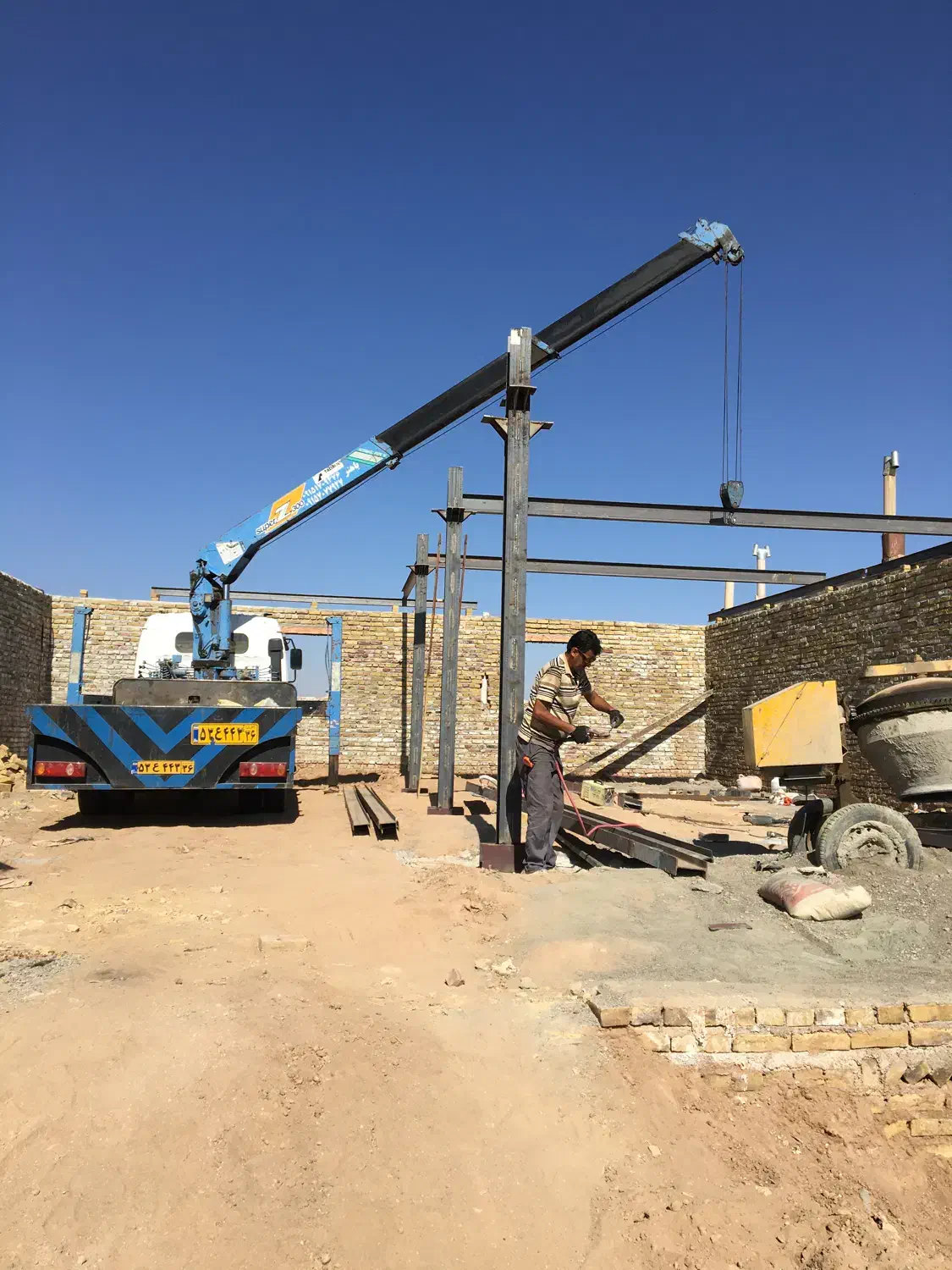 جرثقیل باهنر شبانه روزی|خدمات حمل و نقل|داورزن, |دیوار