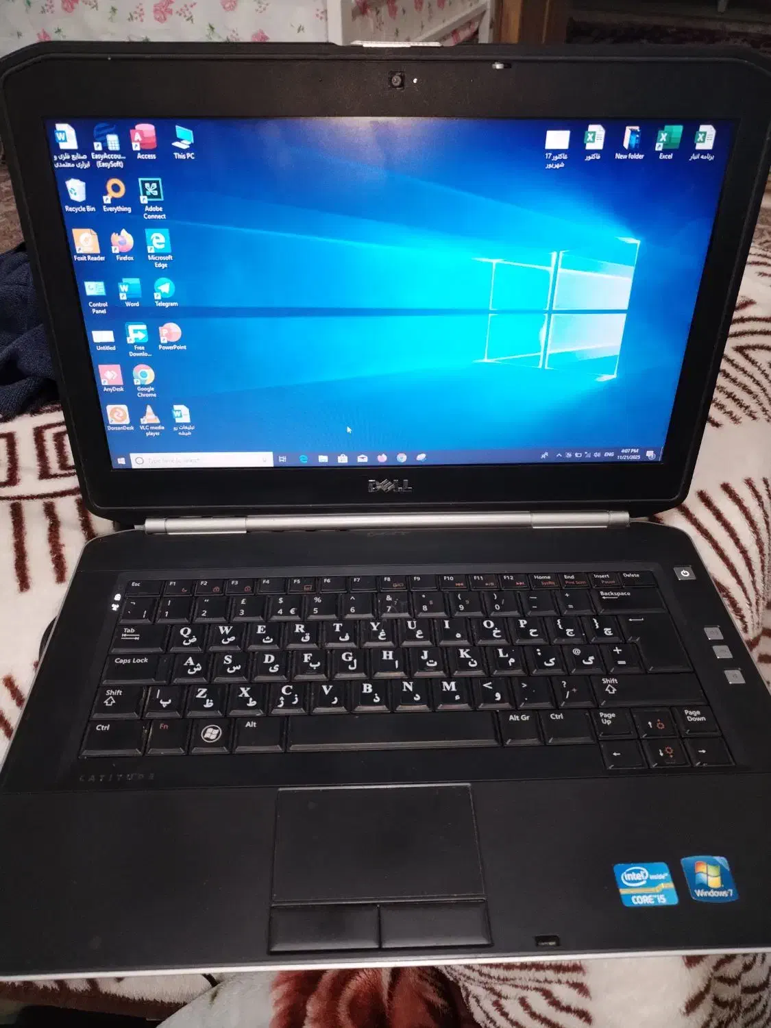 لپ تاپ دل و پرینتر canon|رایانه همراه|نیشابور, شهرک قدس|دیوار