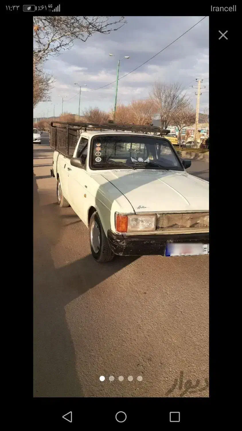 وانت پیکان دوگانه سوز مبلی ۸۶|خودرو سواری و وانت|ملایر, |دیوار