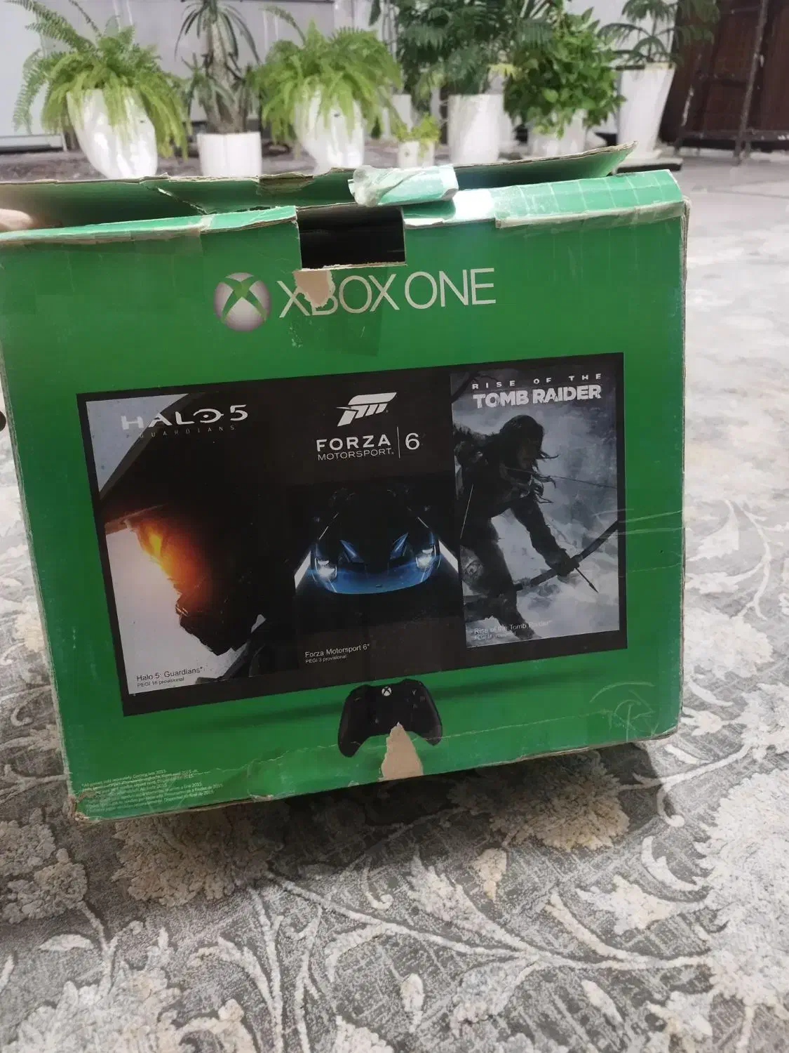 کارتن دستگاه xBox oNE|کنسول، بازی ویدئویی و آنلاین|کرمانشاه, |دیوار