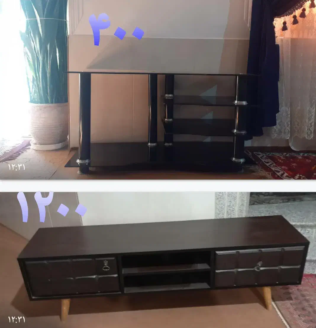 کمد تلوزیون سالم و نو|میز تلویزیون|جهرم, |دیوار