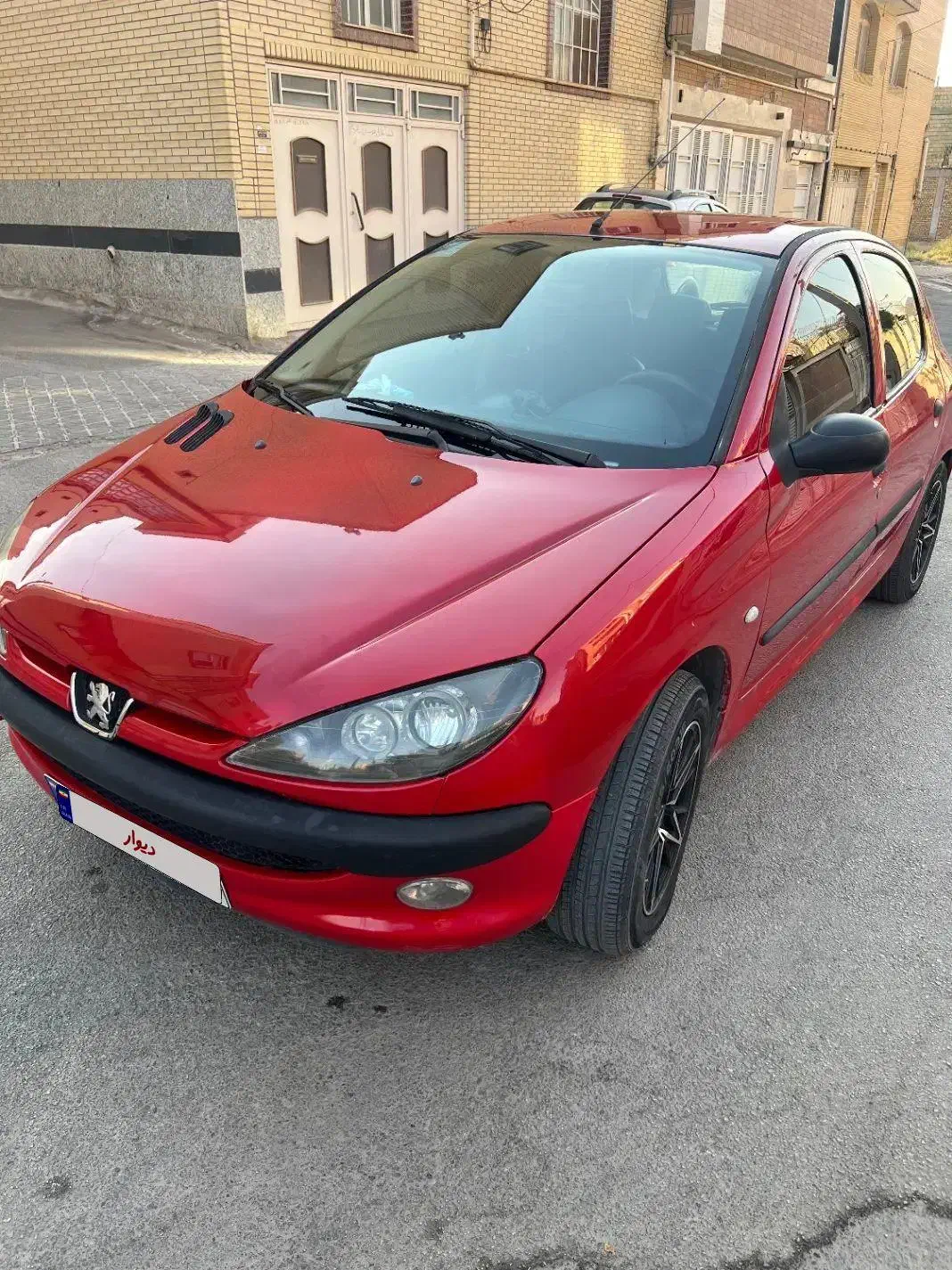 206 قرمز|خودرو سواری و وانت|مبارکه, |دیوار