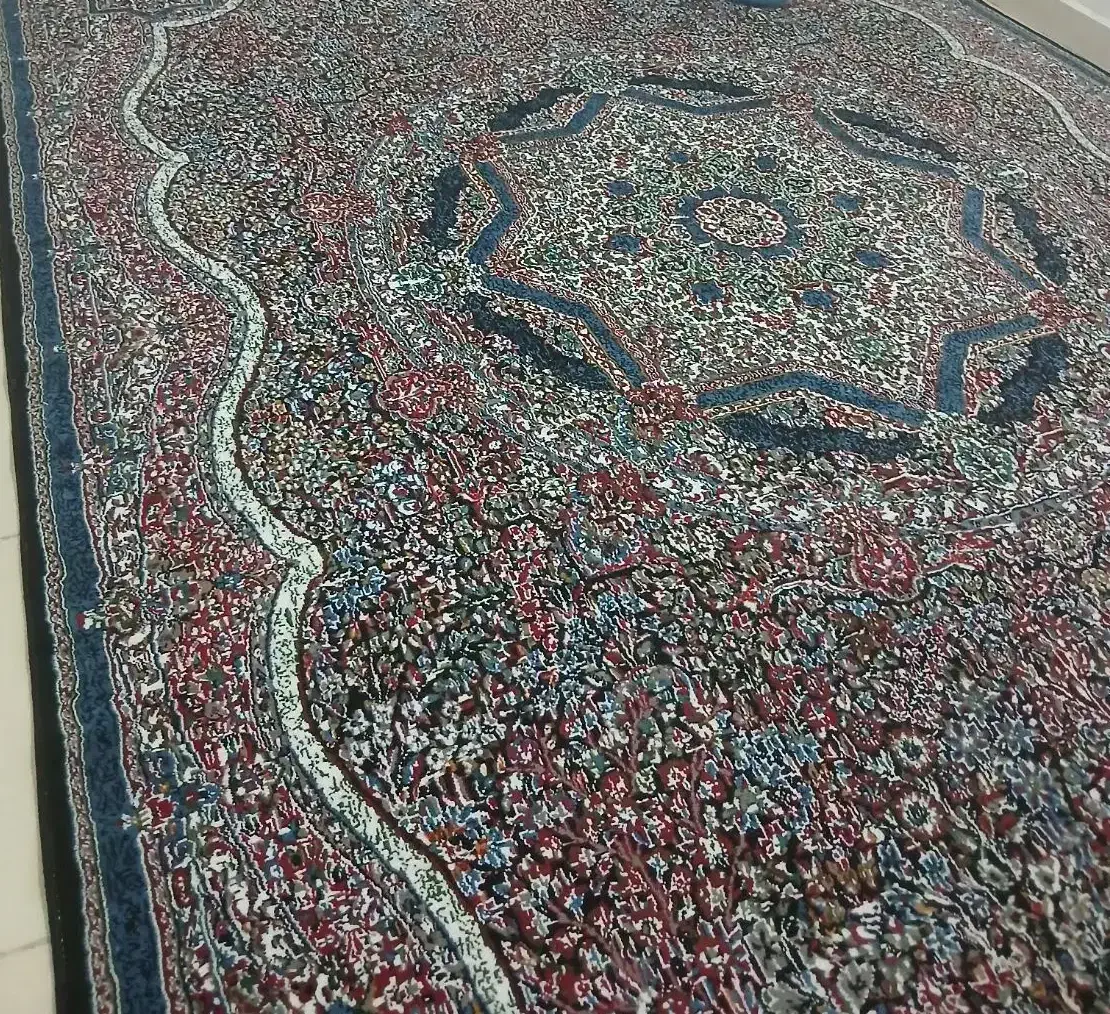 فرش ۹ متری ۵۰۰ شانه کاملا سالم و تمیز|فرش|بندرعباس, |دیوار