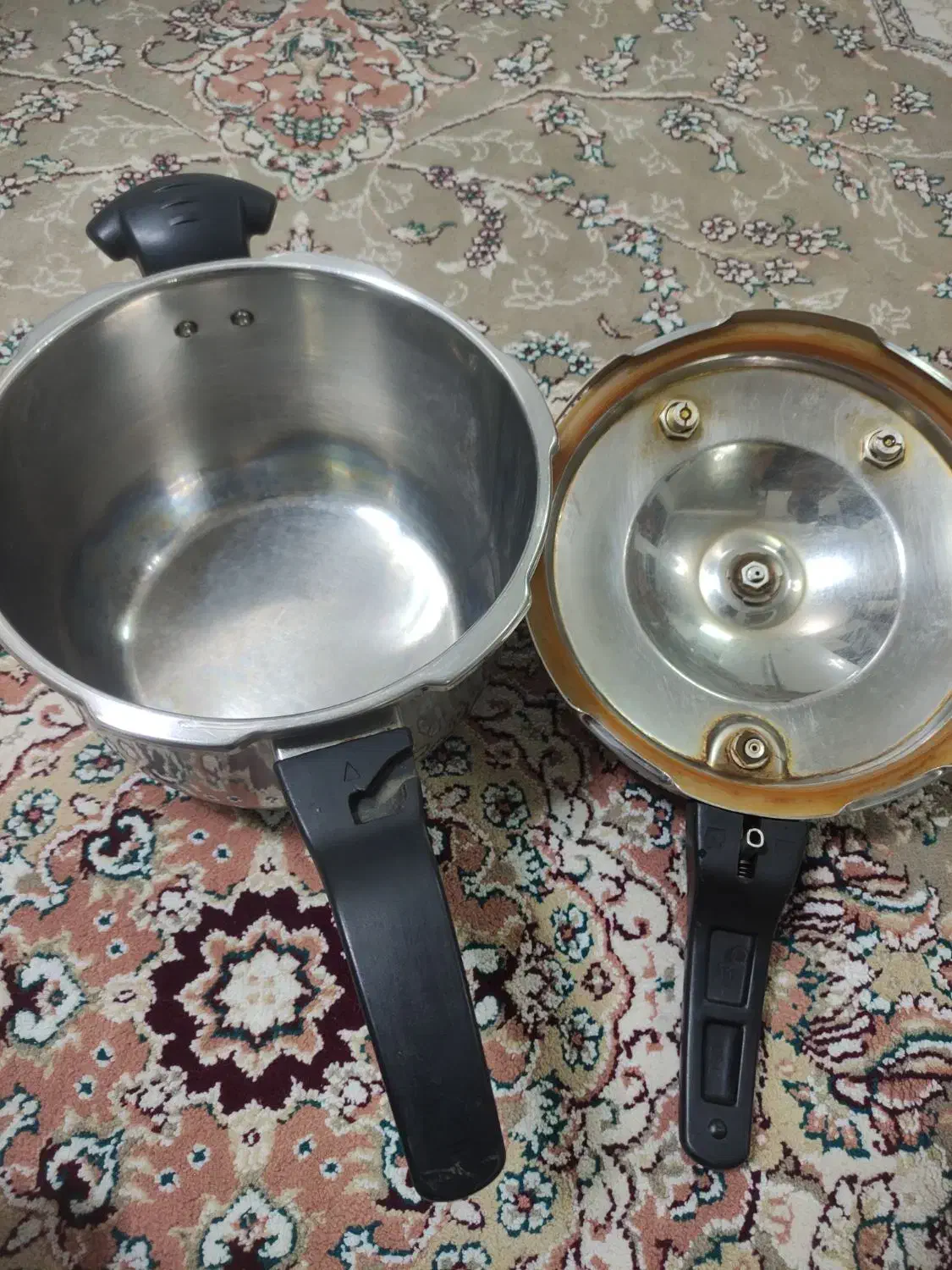 زودپز تک دسته کف چدن  مارک سوزوکی ژاپن|ظروف پخت‌وپز|مشهد, عبادی|دیوار