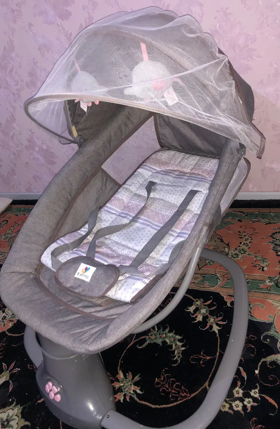 گهواره برقی نوزاد ماستلا|تخت و سرویس خواب|پرند, فاز ۰|دیوار