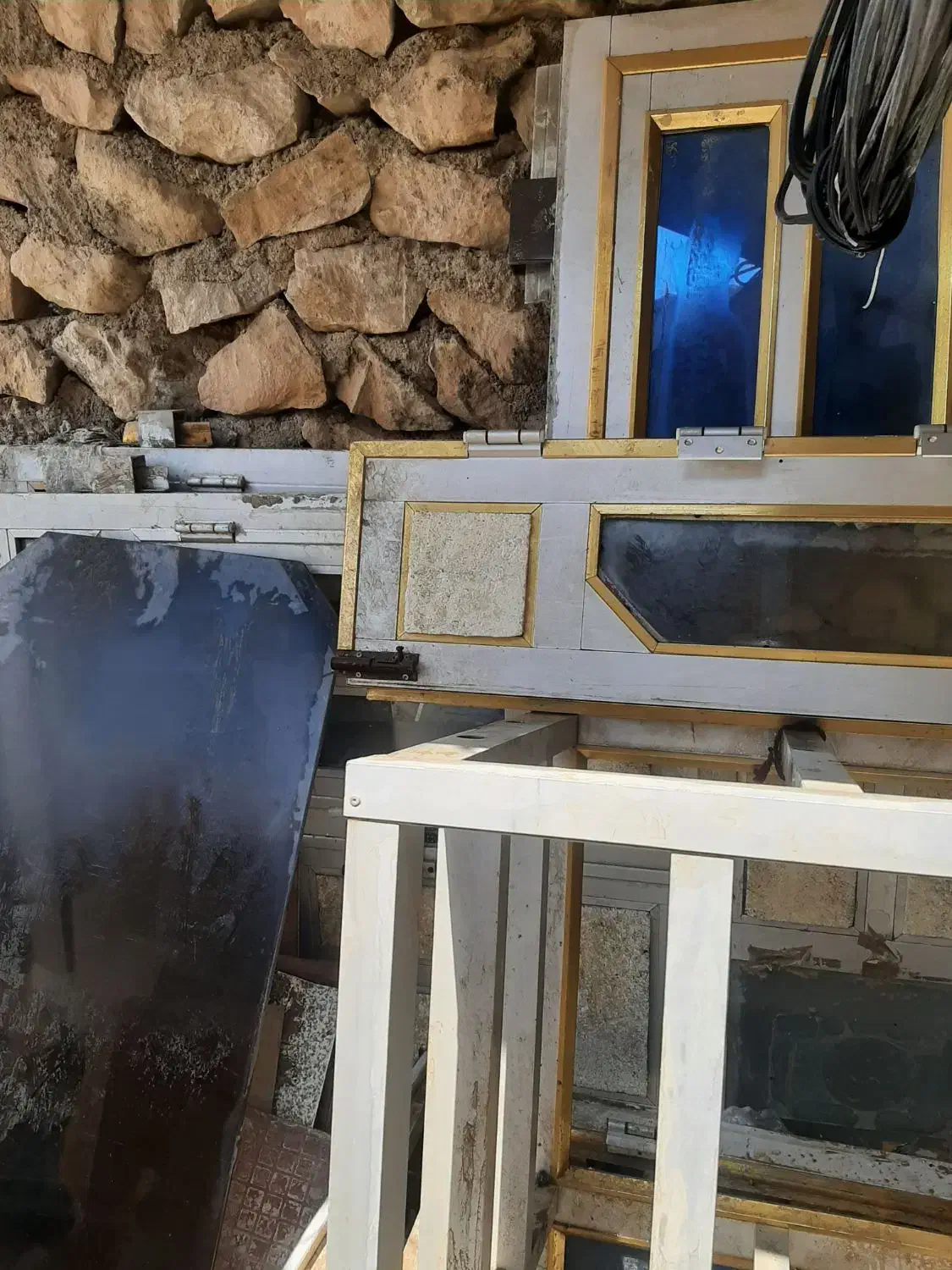 درب وپنجره الومنیوم درحدنوهمراه باشیشه|مصالح و تجهیزات ساختمان|بوشهر, |دیوار