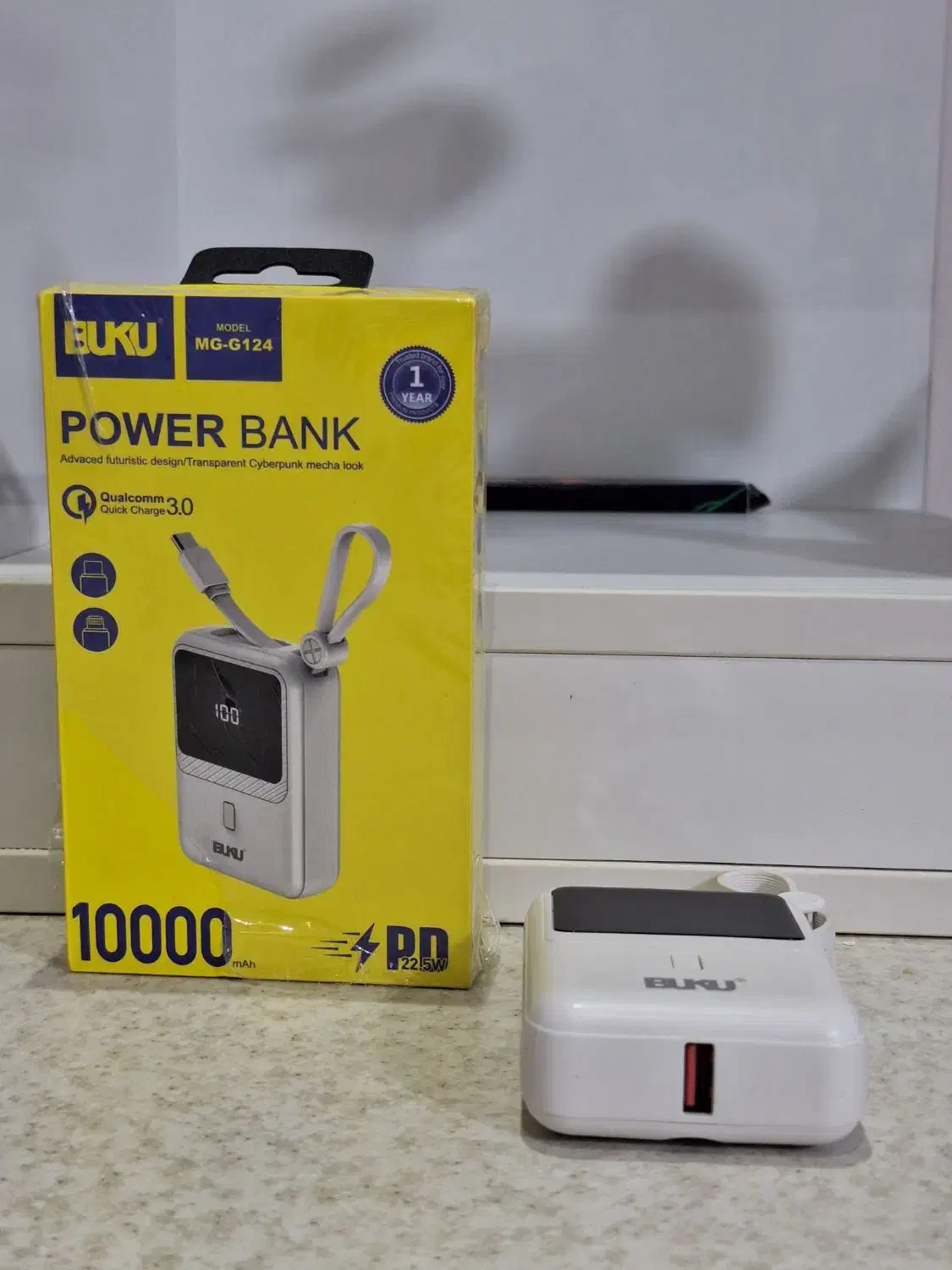 پاور بانک 10000 برند BUKU|لوازم جانبی موبایل و تبلت|اسلام‌شهر, شهرک الهیه|دیوار