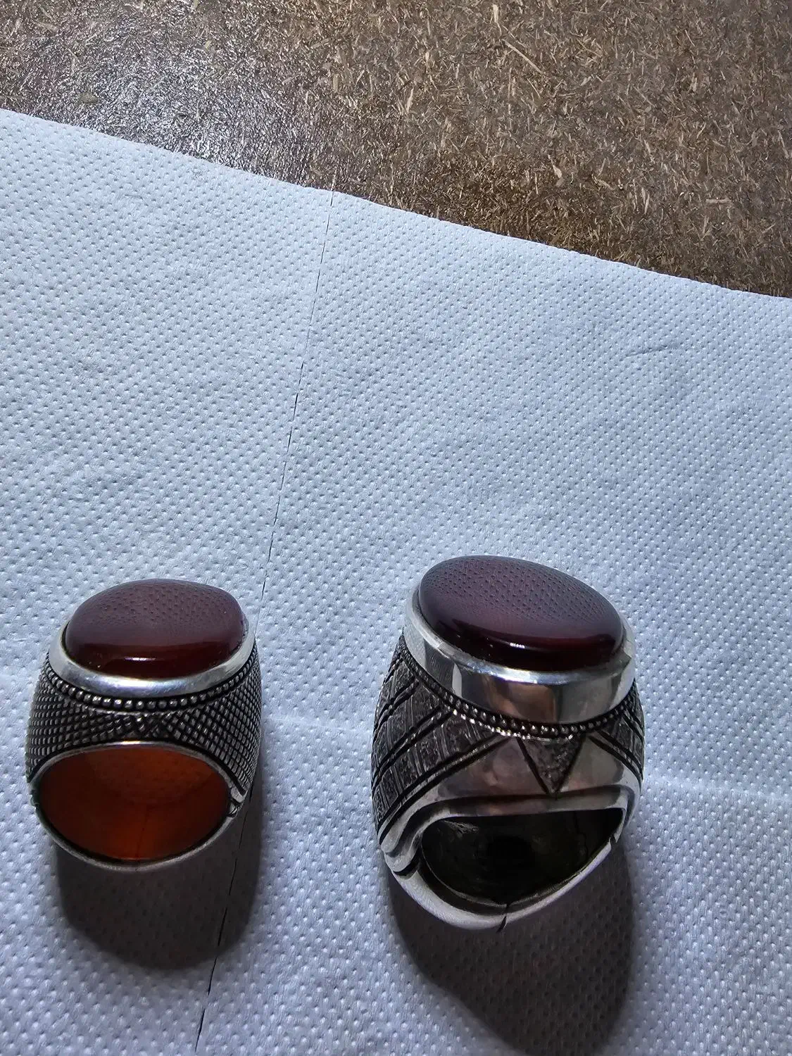 انگشتر نقره دستساز عیار ۹۲۵ کلکسیونی زیبا و تک|زیورآلات و اکسسوری|اهواز, کوی نفت|دیوار