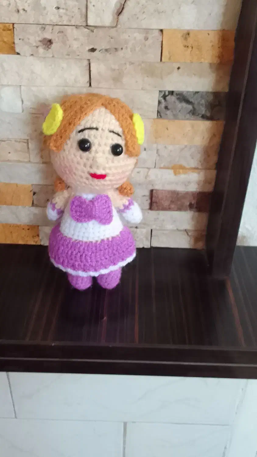 عروسک بافتنی|صنایع دستی و سایر لوازم تزئینی|انار, |دیوار