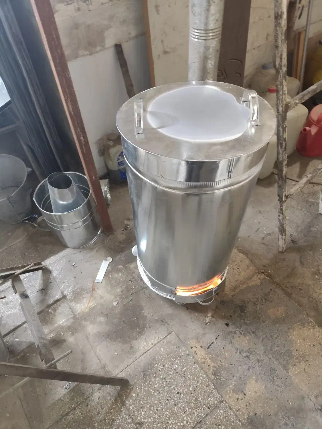 بخاری هیزمی خاک اره ام دی اف سوز|عمده‌فروشی|پاکدشت, پاکدشت (مامازند)|دیوار