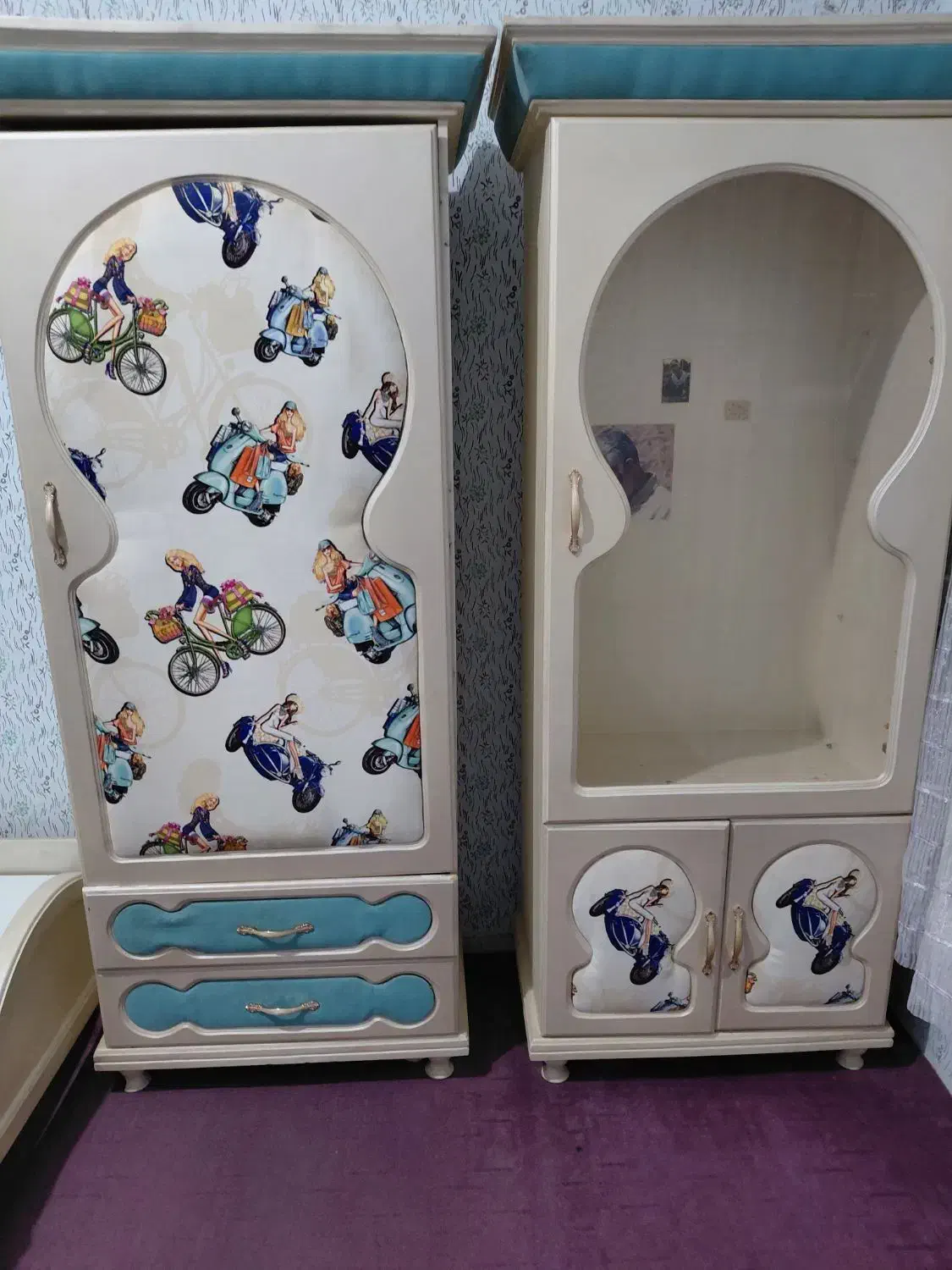 سرویس خواب و کمد و بوفه ترک|تخت و سرویس خواب|تربت جام, پاسداران|دیوار