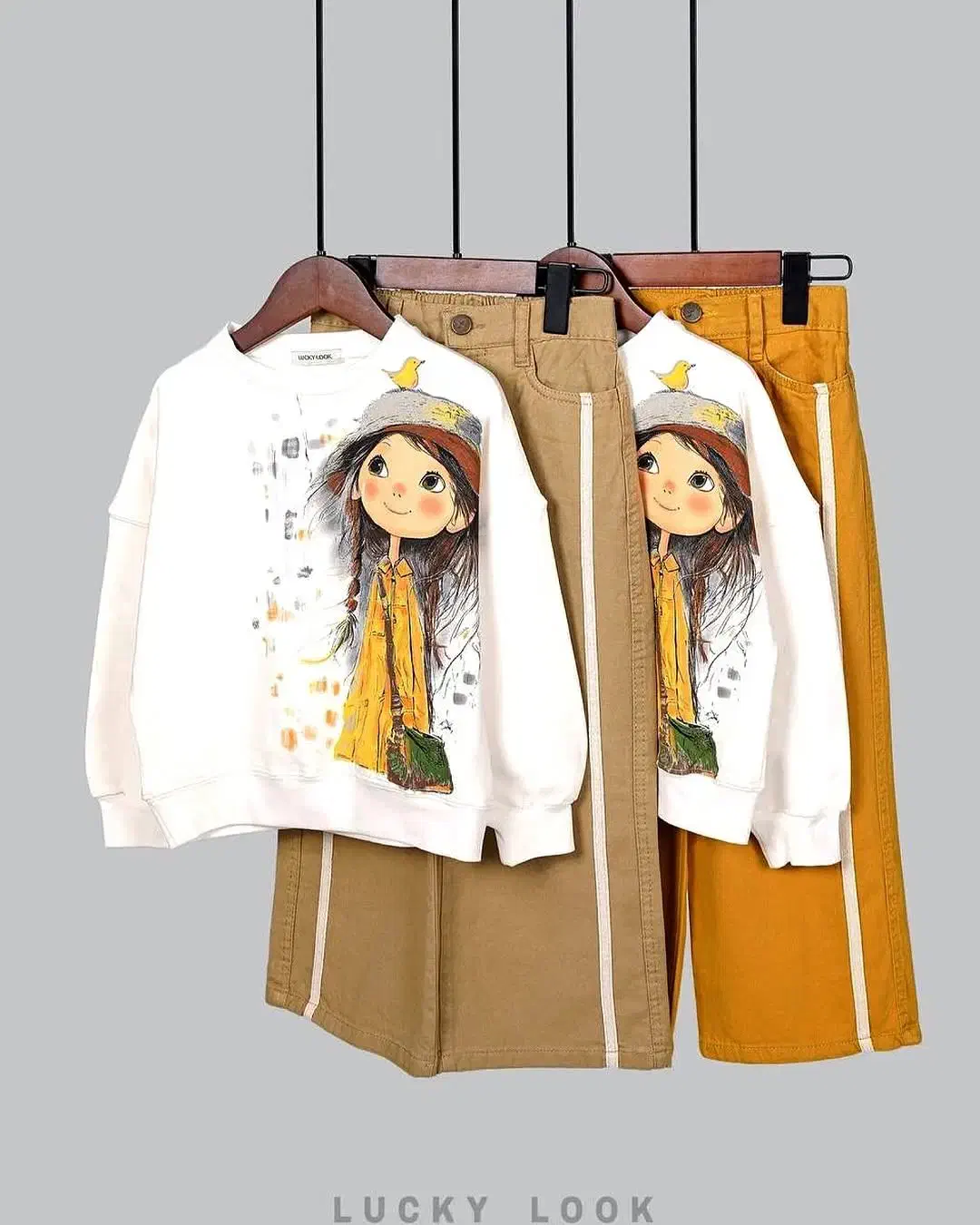 کراپ و شلوار کتان لباس بچه گانه|کفش و لباس بچه|کرج, دهقان ویلا|دیوار