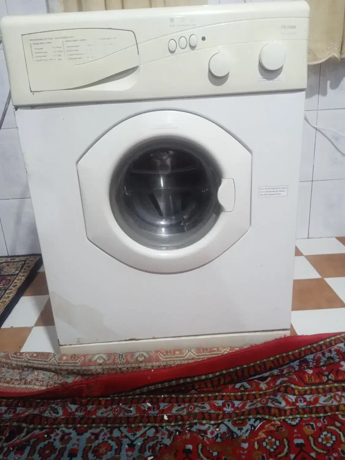 لباس شویی حایرپنج کیلو|ماشین لباسشویی و خشک‌کن لباس|نورآباد, |دیوار