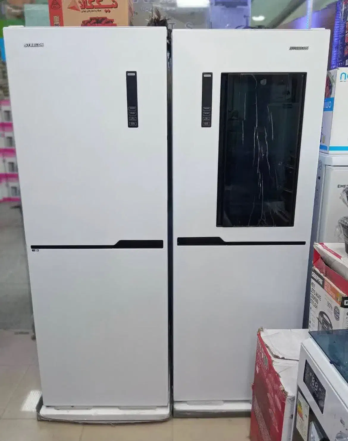 یخچال دوقلو یخساز برقی استیلون|یخچال و فریزر|قیدار, |دیوار