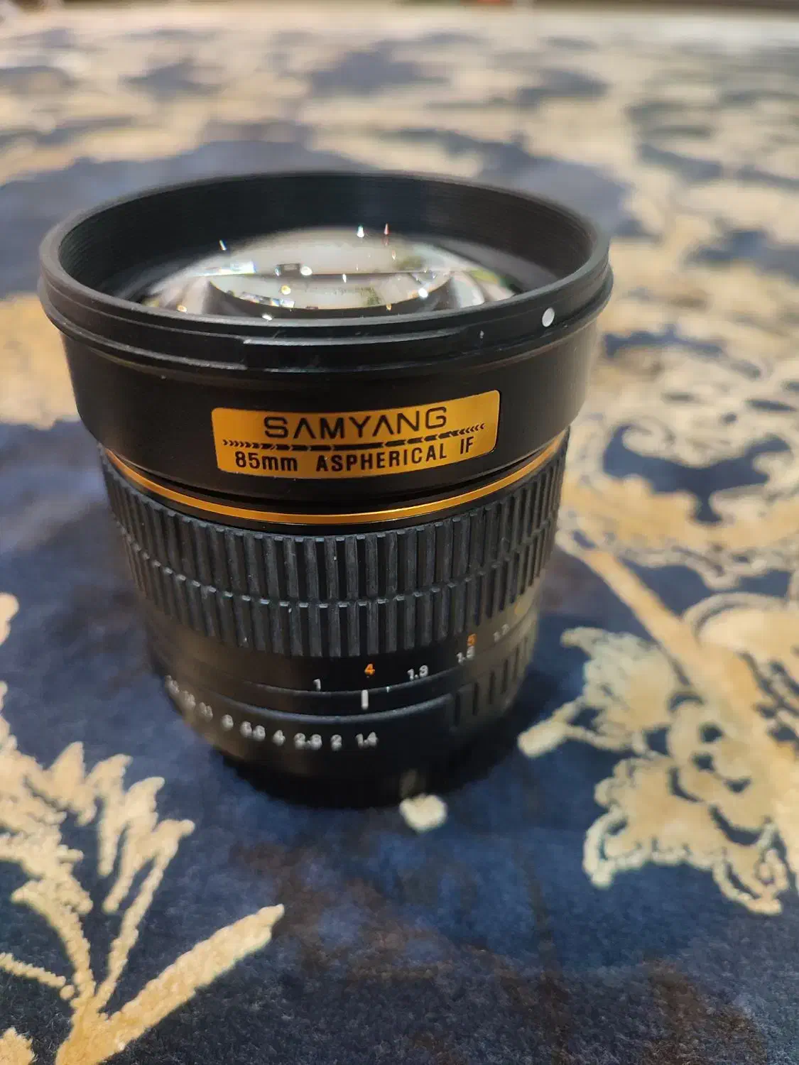 لنز 85 سام یانگ فوکوس دستی در حد نو|دوربین عکاسی و فیلمبرداری|اصفهان, کوی شهید کشوری|دیوار