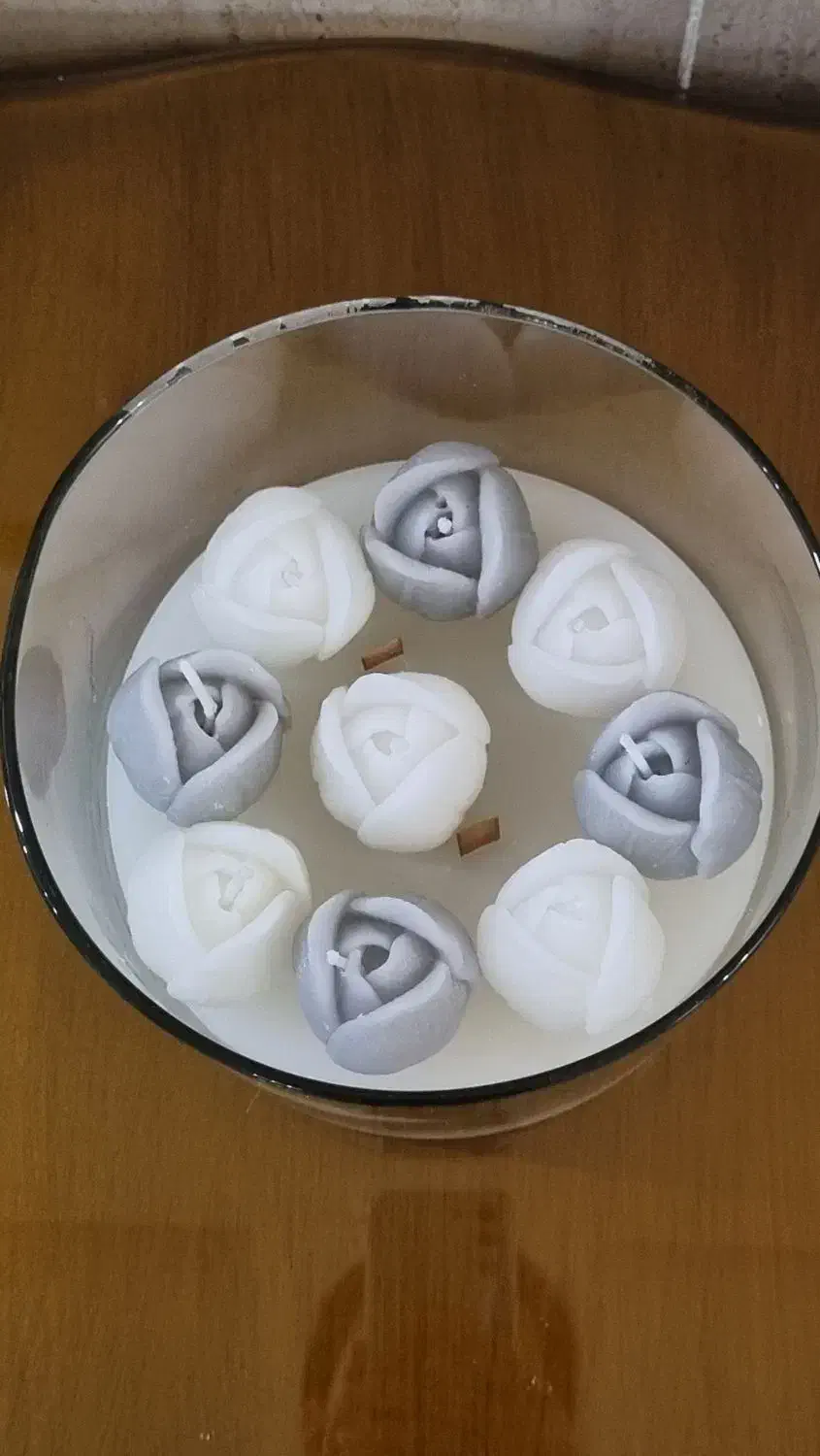 شمعهای دست ساز زیبا|صنایع دستی و سایر لوازم تزئینی|یزد, |دیوار