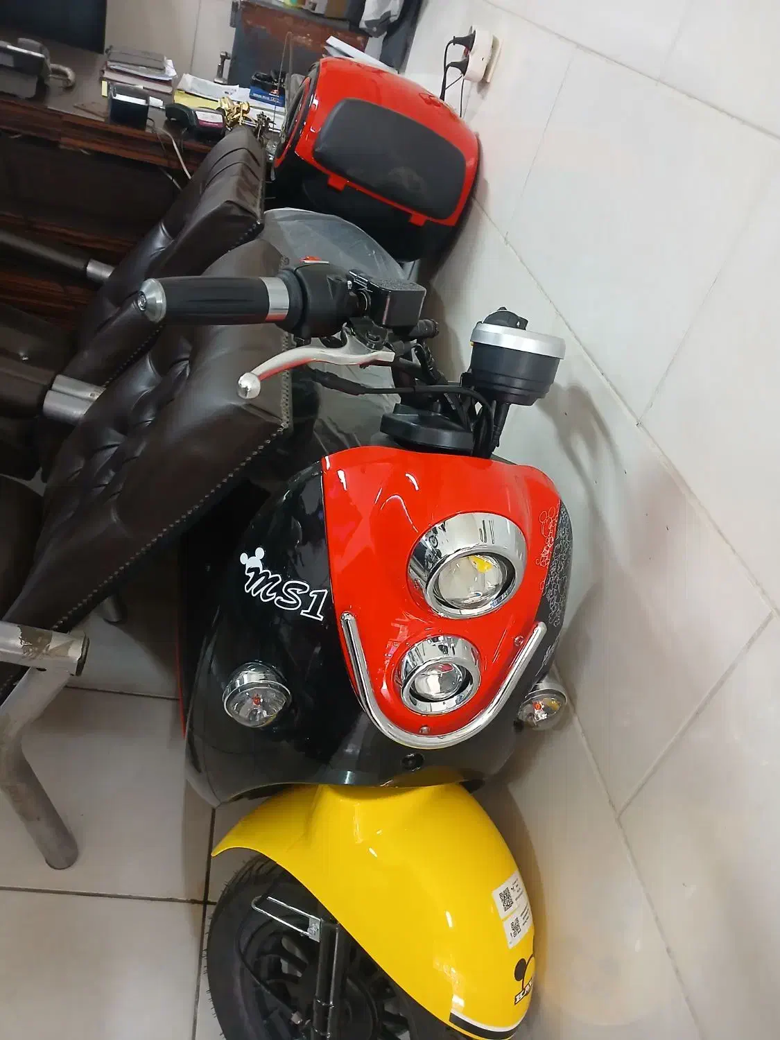 پاکشتی اسکوپی کویر صفر پلاک دار شرایطی|موتورسیکلت|اصفهان, شیخ طوسی|دیوار