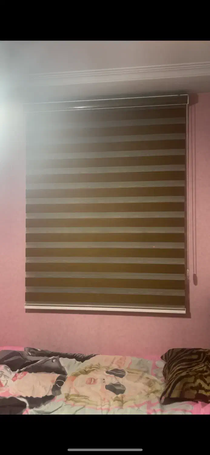 پرده زبرا|پرده، رانر، رومیزی|تهران, دهم فروردین|دیوار