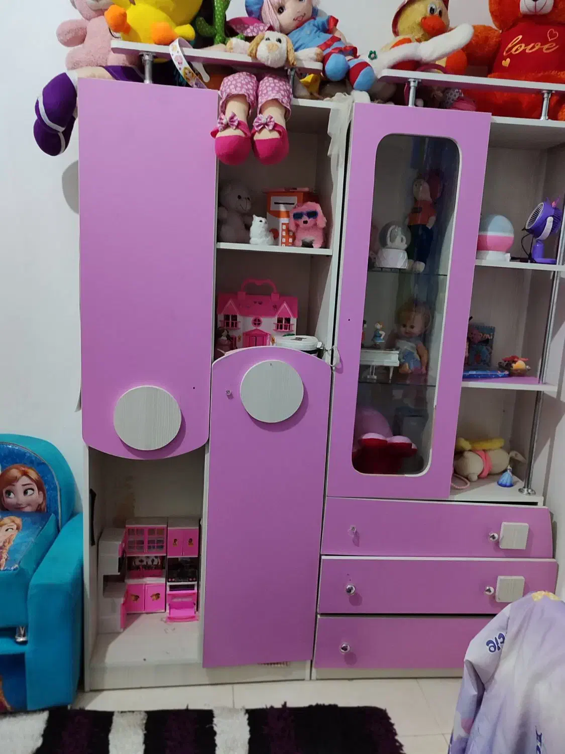 کمد و تخت کودک و نوزاد|تخت و صندلی بچه|بهارستان, |دیوار