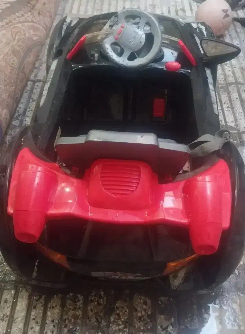 ماشین شارژی.آینه میوه فروشی.کالسکه راراک درحدنو|اسباب‌بازی بچه|علی‌آباد کتول, |دیوار