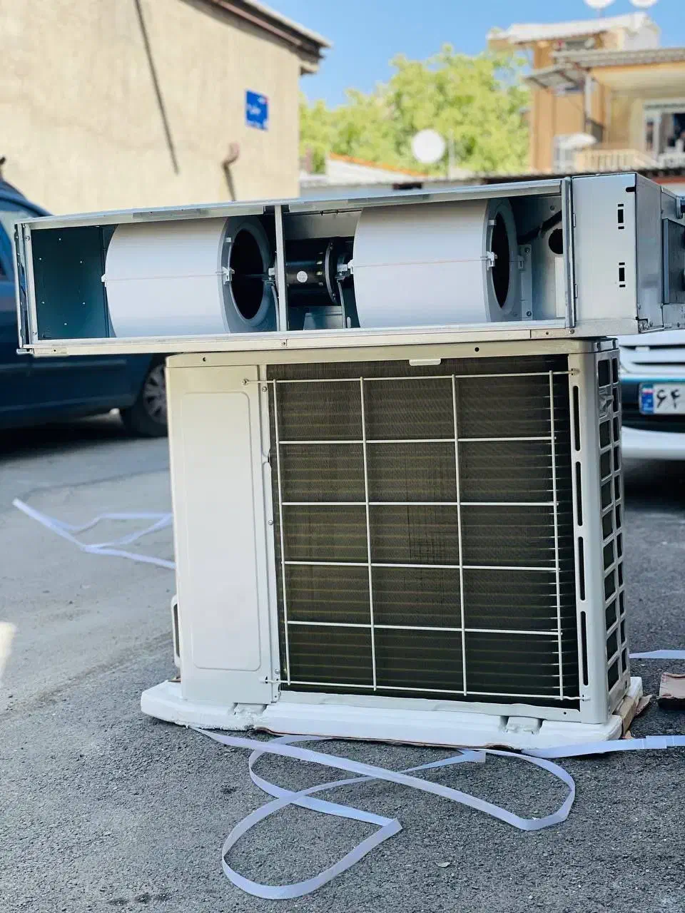 کولرداکت اسپلیت یونیوا(پرداخت درب منزل)|کولر گازی و فنکوئل|تبریز, |دیوار