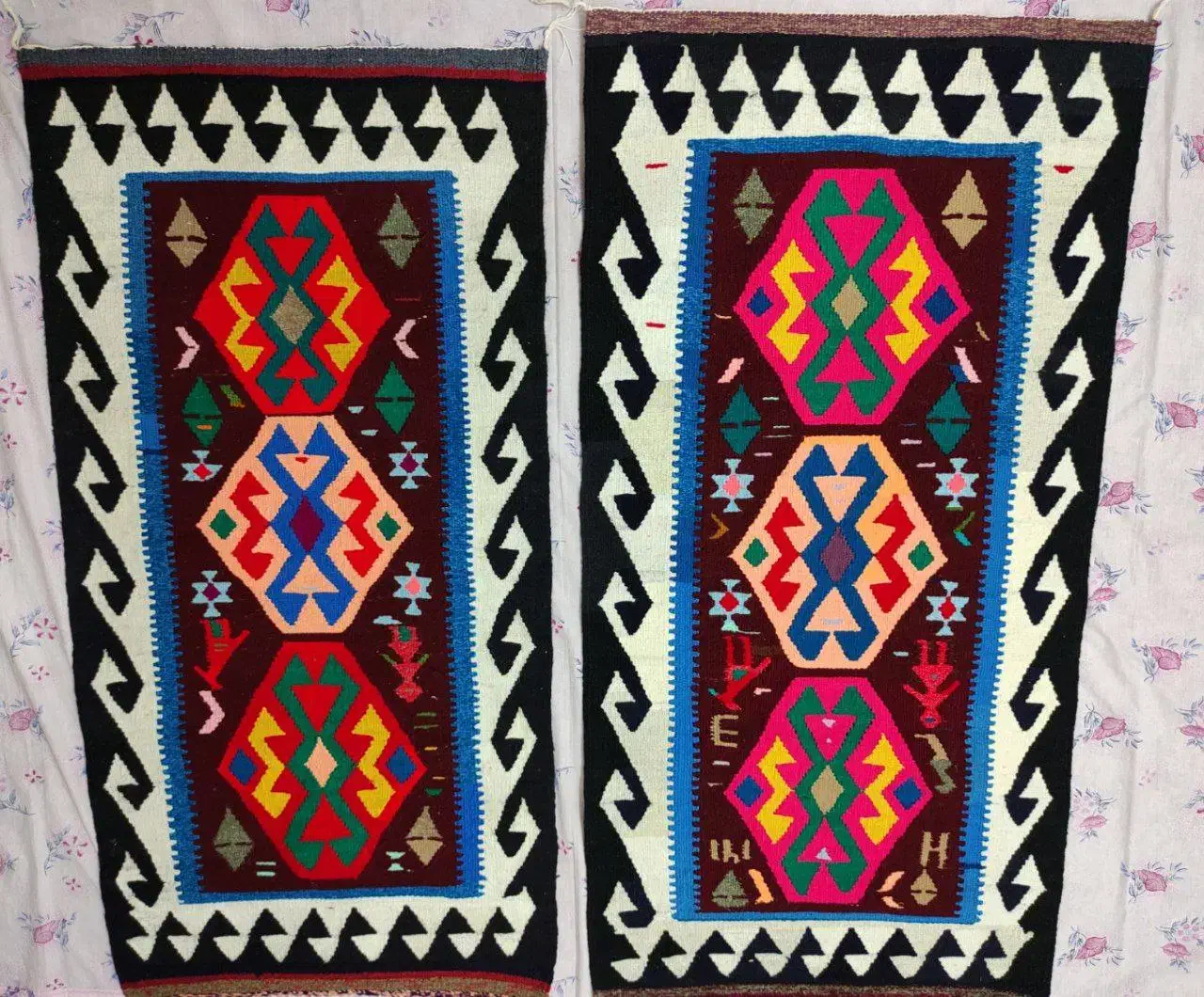 گلیم|گلیم، جاجیم، گبه|زنجان, |دیوار