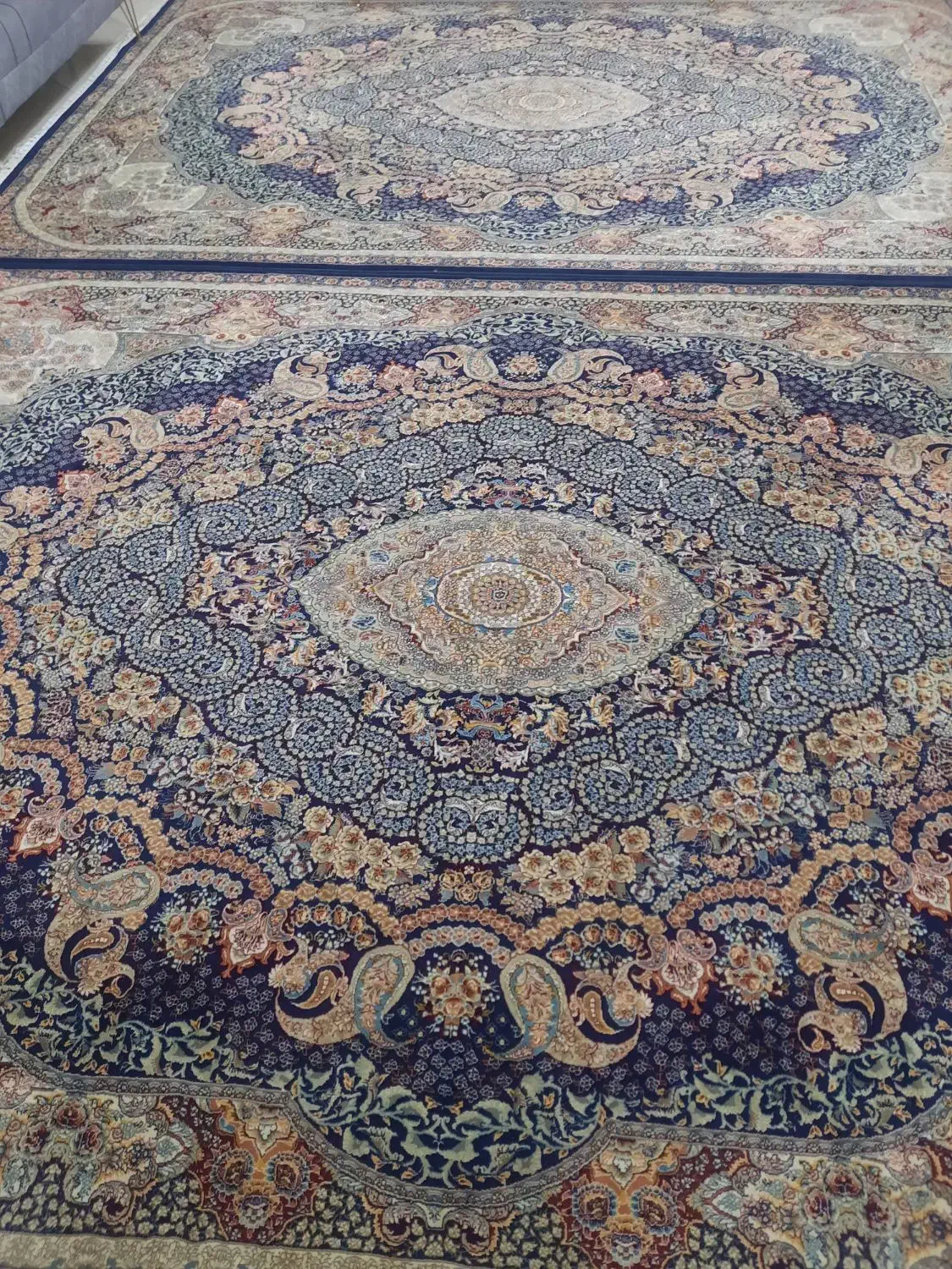 دوعدد فرش ۹ متری|فرش|اراک, |دیوار