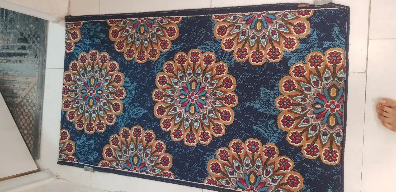 کناره و گلیم اشپز خونه سالم طرح ترنج|گلیم، جاجیم، گبه|همدان, |دیوار