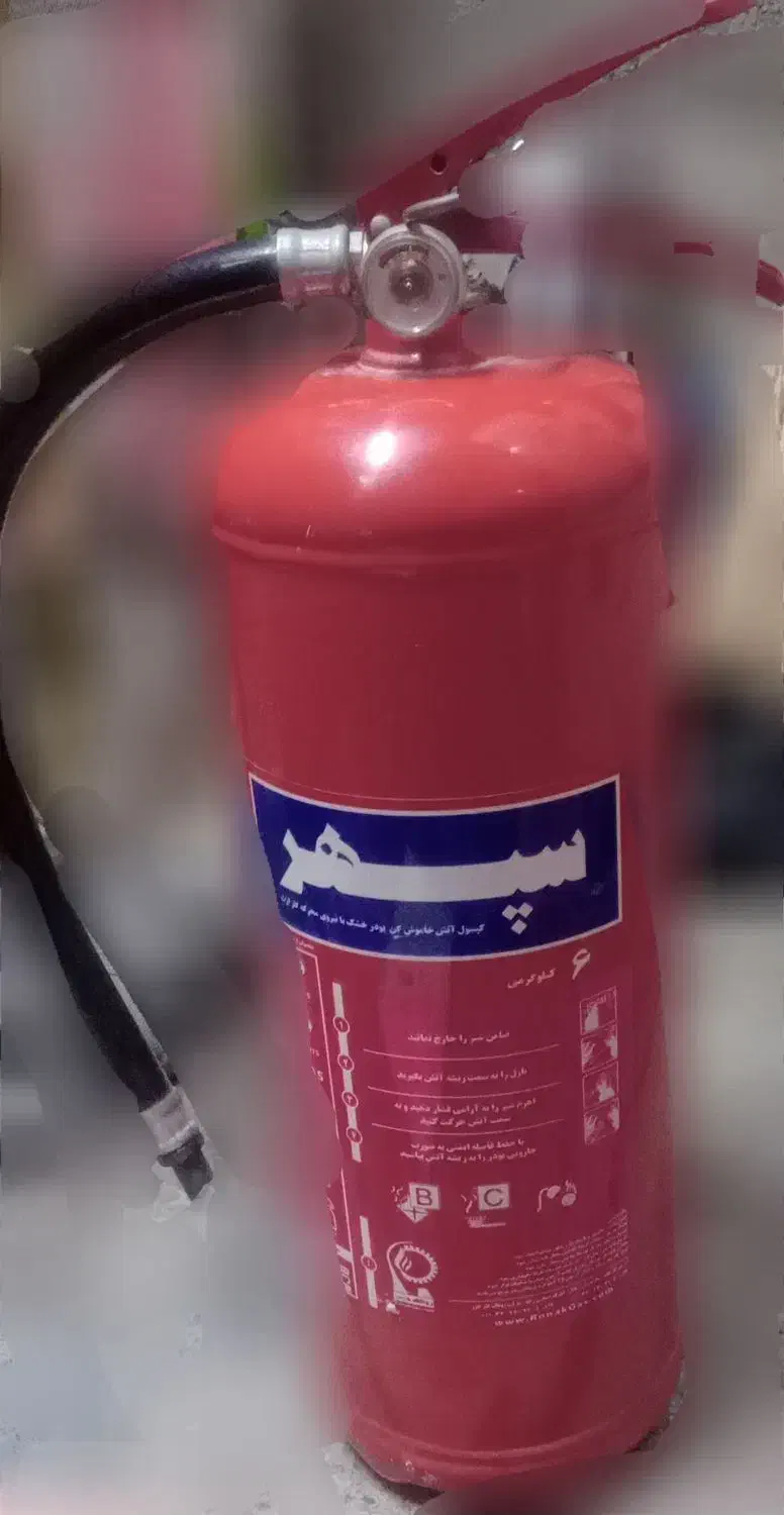 کپسول اتش خاموش کن پودرخشک|ابزارآلات|مرند, |دیوار