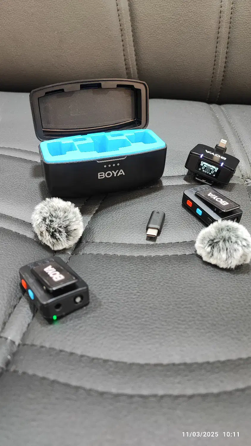 میکروفون یقهای بیسیم BOYA BY-XM6-S2 نسخه Type-C)|صوتی و تصویری|اصفهان, تخت فولاد|دیوار