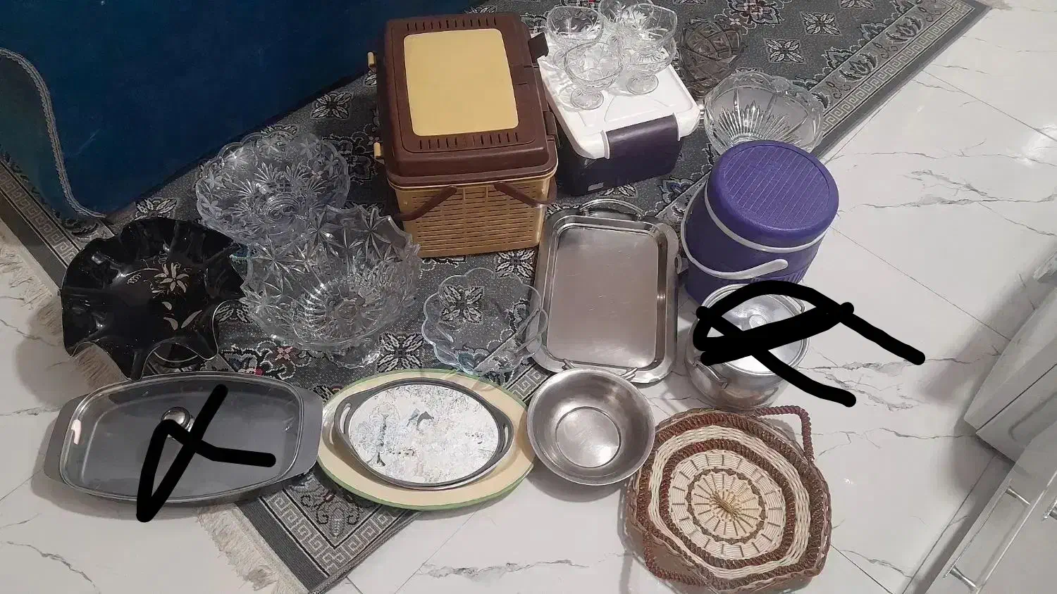 سبدمسافرتی وغیره تعویض باتبلت یاتخت دوطبقه|ظروف سرو و پذیرایی|پاکدشت, پاکدشت (مامازند)|دیوار