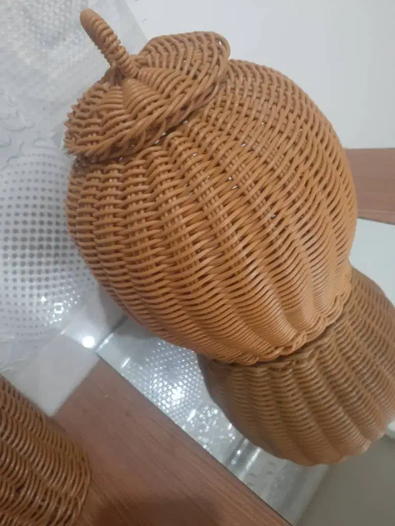 سفارش بافت انواع سبد های دستبافت|صنایع دستی و سایر لوازم تزئینی|سلفچگان, |دیوار