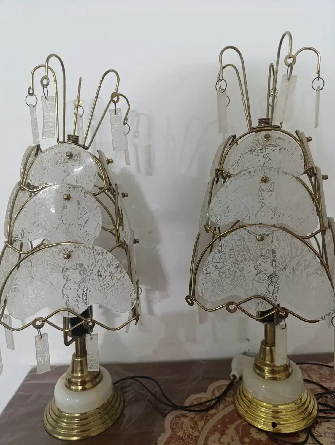 شمعدانی|چراغ خواب و آباژور|نیشابور, گنبد سبز|دیوار