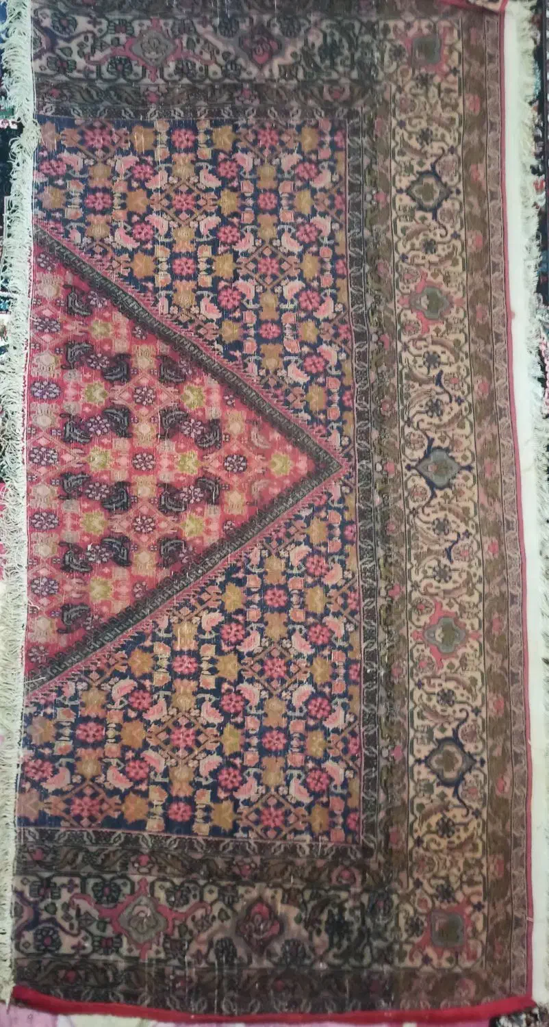 فرش دستبافت(1×2) دومتری قدیمی|فرش|سنندج, |دیوار